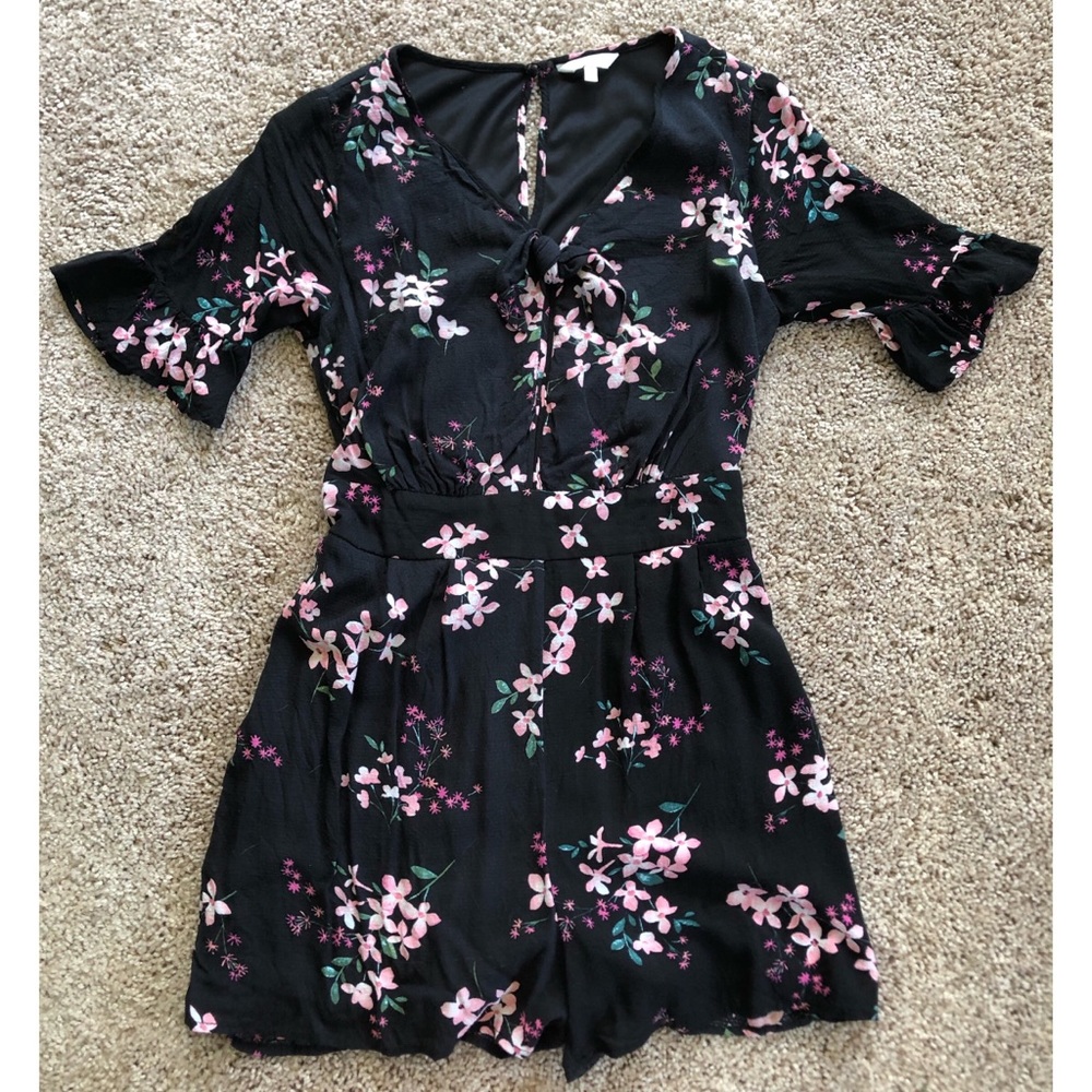 Cute floral romper